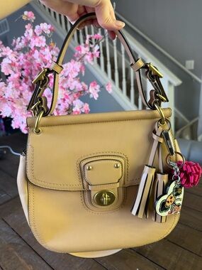 Coach Willis Tan Crossbody Bag